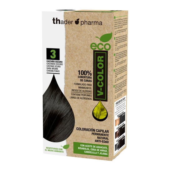 Thader Pharma Kit Coloration Eco Nº3 Châtain Foncé