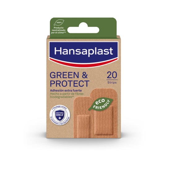Hansaplast Green & Protect Pansement Adhésif Assortiment 1ut