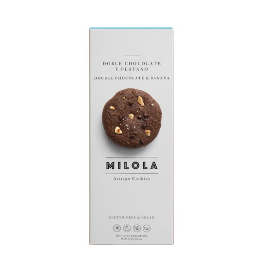 Milola Biscuits Banane Double Chocolat 140g