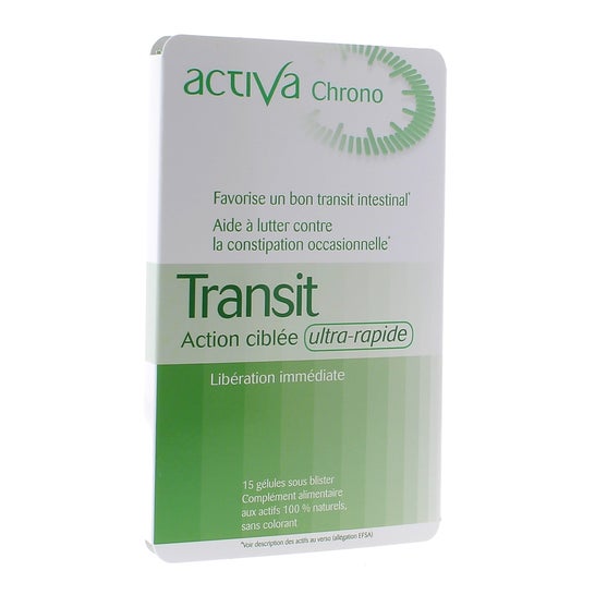 Activa Chrono Transit 15 gélules