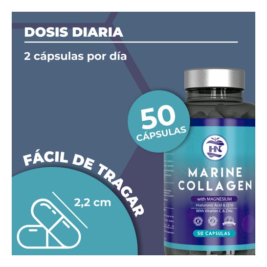 Hn Marine Collagen + Hialuronic Acid & Q10 50caps