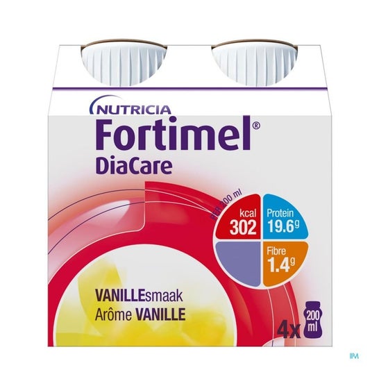 Fortimel Diacare Vanille 4x200ml