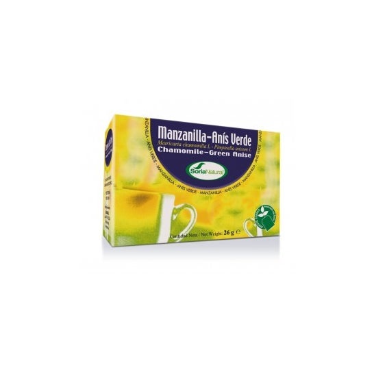 Soria Natural Manzanilla avec 20 filtres Ring Infusion 20