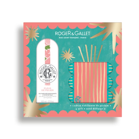Roger & Gallet Fleur de Figuier Coffret Eau Parfumée + Diffuseur