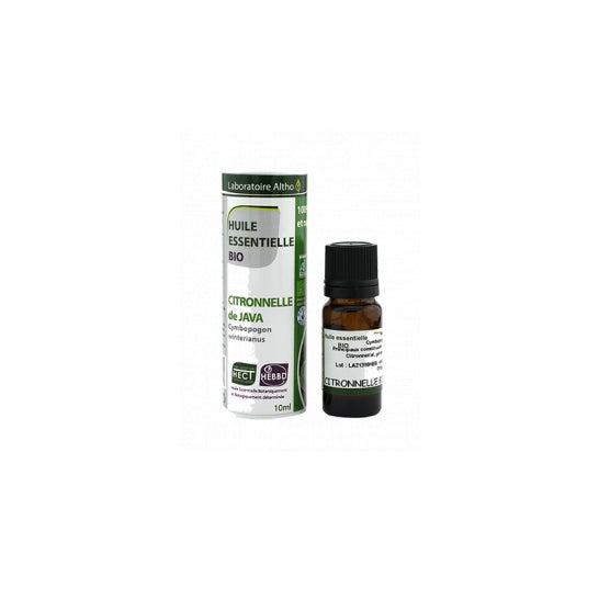 Citronnelle Bio 10ml Huile Essentielle