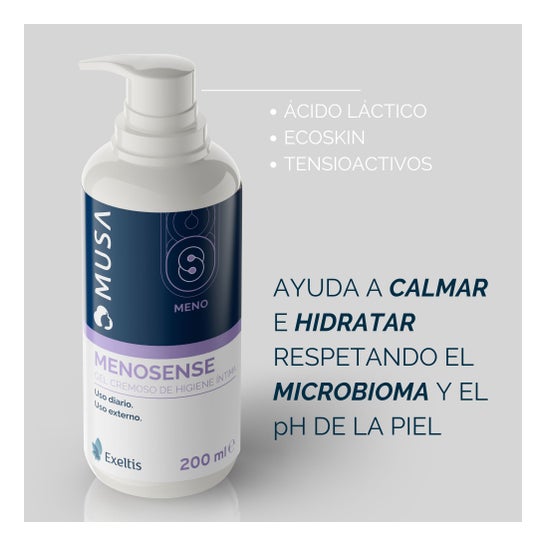 Musa Menosense Gel d’Hygiène Intime Hydratant Ménopause 200ml