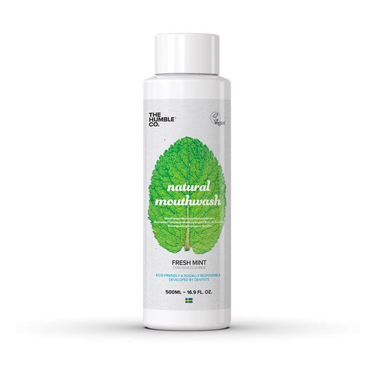 The Humble Bain de bouche Ment Fresc Bain de bouche vegan 500ml
