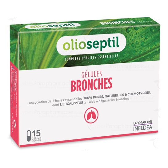 Ineldéa Olioseptil Bronches 15 gélules