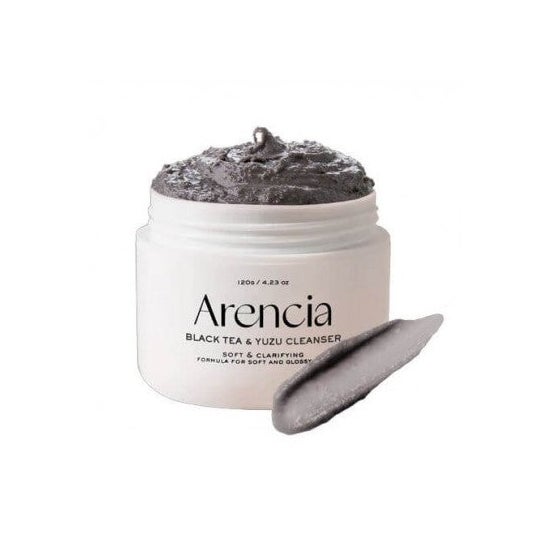 Arencia Nettoyant Mochi au Thé Noir & Yuzu 120 g