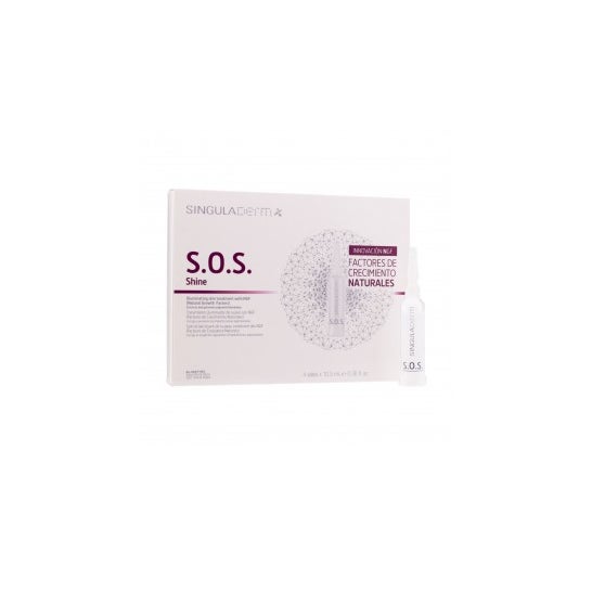 Singuladerm S.O.S Shine 4 Flacons x 10,5 ml