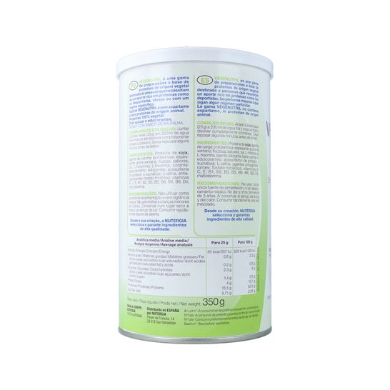 Nutergia Vegenutril Vanille Pot 300g