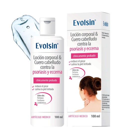 Evolsin Lotion Contre Psoriasis Et Eczéma 100ml