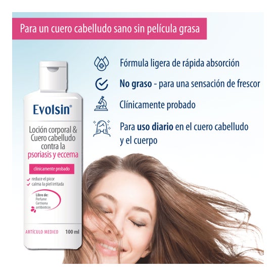 Evolsin Lotion Contre Psoriasis Et Eczéma 100ml