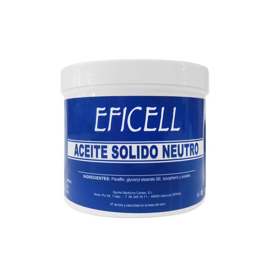 Eficell Huile Solide Neutre 500ml
