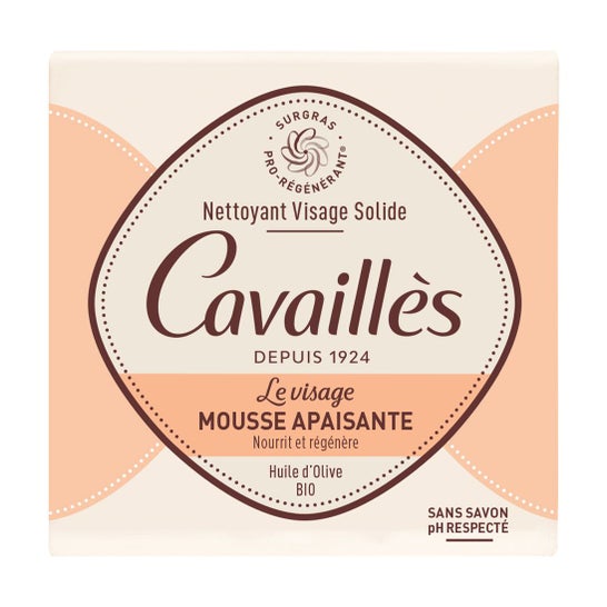 Rogé Cavaillès Savon Visage Mousse Apaisante Huile Olive 70g