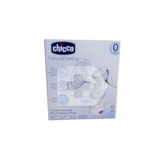 Chicco™ Natural Feeling Manual Breast Pumps 0m+ avec mamelon en silicone 1pc
