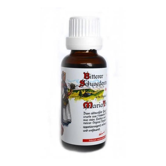 Maria Treben Extrait de plantes suédoises sans alcool 30ml Maria Treben Extrait de plantes suédoises sans alcool 30ml