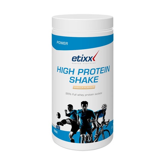 Etixx High Protein Shake 1000g Vanille Saveur Vanille