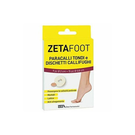 Zeta Foot Protections Buccales Rondes 9uts + Callifughi 15uts