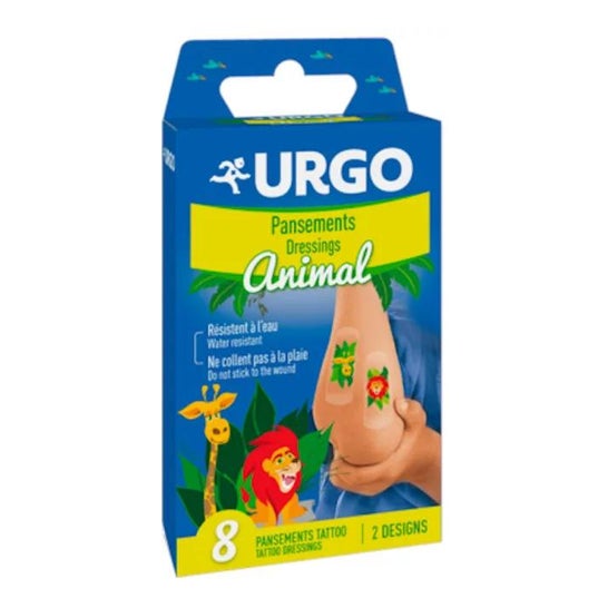 Urgo Pansements Adhésifs pour Tatouage pour Enfants 8uts Urgo Pansements Adhésifs pour Tatouage pour Enfants 8uts