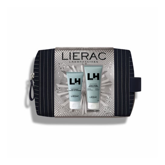 Coffret Lierac Homme Gel Hydratant Énergisant + Gel Douche