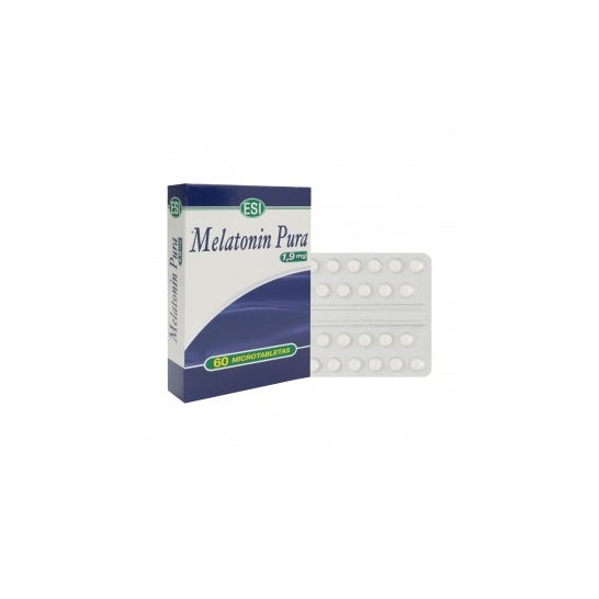 ESI Mélatonine Pure 1,9mg 60 Comprimés