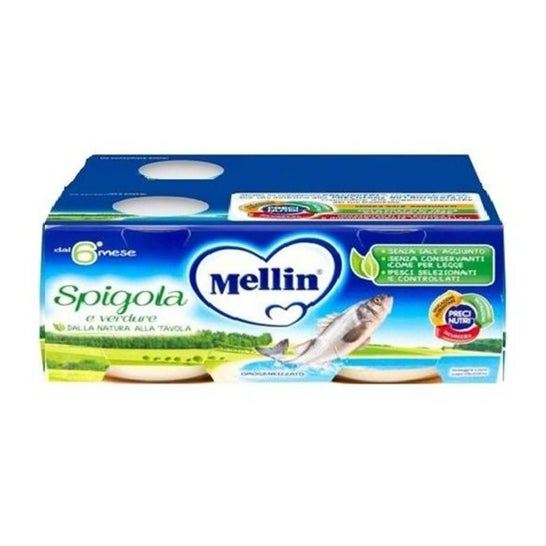 Mellin Bouillie Bar 4x80g