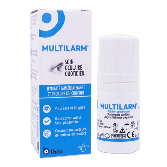 Théa Multilarm Soin Oculaire Quotidien 10 ml