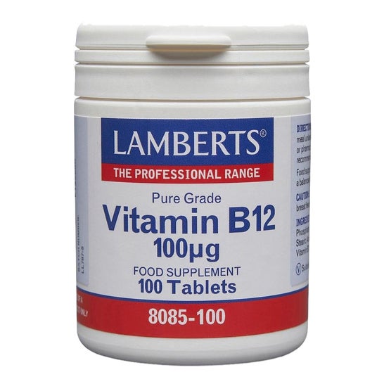 Lamberts vitamine B12 100mg 100mg 100comp