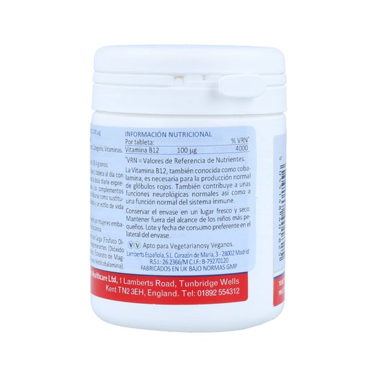 Lamberts vitamine B12 100mg 100mg 100comp