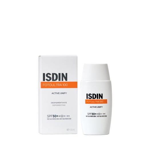Isdin Fotoultra 100 Active Unify Sem Cor Spf50+ 50ml