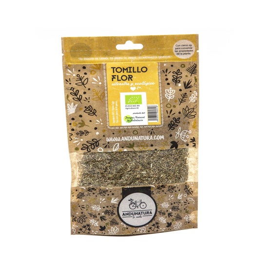 Andunatura Tomillo Hoja Bolsa Kraft ECO 40g