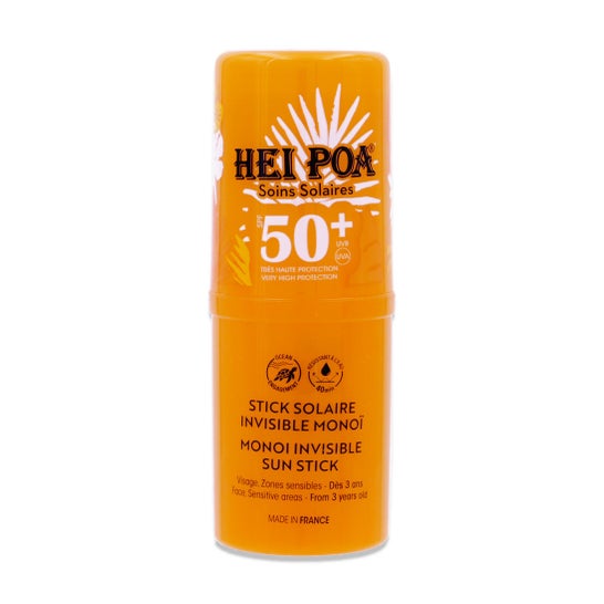 Hei Poa Monoi Stick Solaire Invisible SPF50+ 15 g