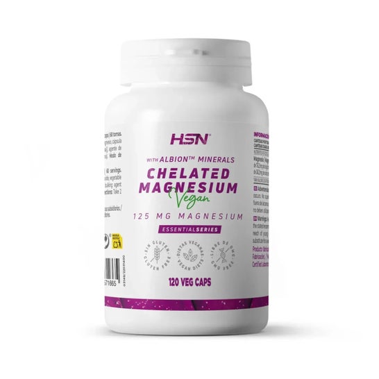 HSN Bisglicinato de Magnesio Albion™ 125mg Magnesio 120vcaps