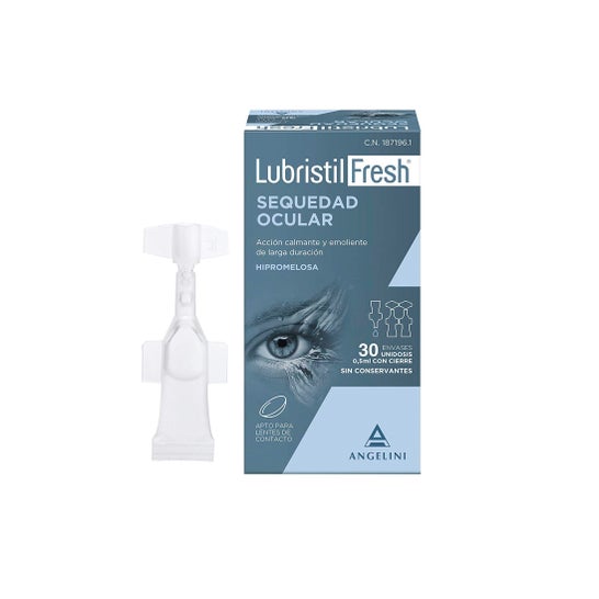 Lubristil Fresh Hypromellose en dose unique 30pcs x 0,5ml