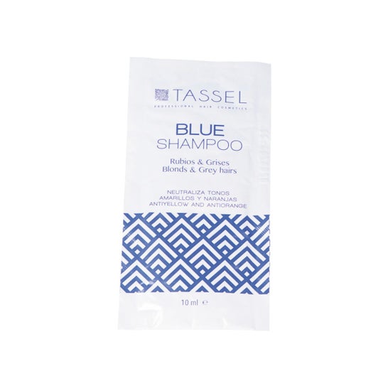 Tassel Blue Shampoo Cheveux Blonds Gris 10ml