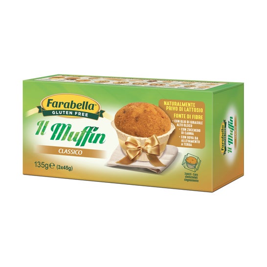 Farabella Muffin Classique Sans Gluten 3x45g