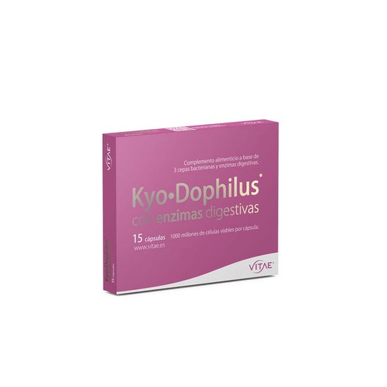 Vitae Kyodophilus aux enzymes digestives 15caps