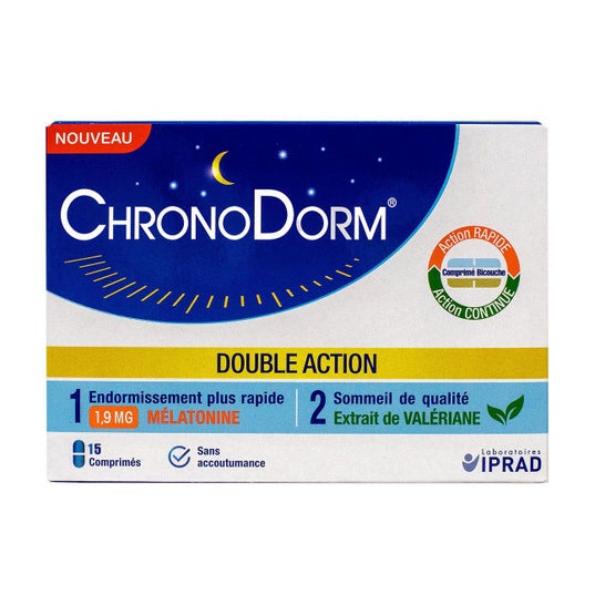 ChronoDorm Double Action 15 Comprimés