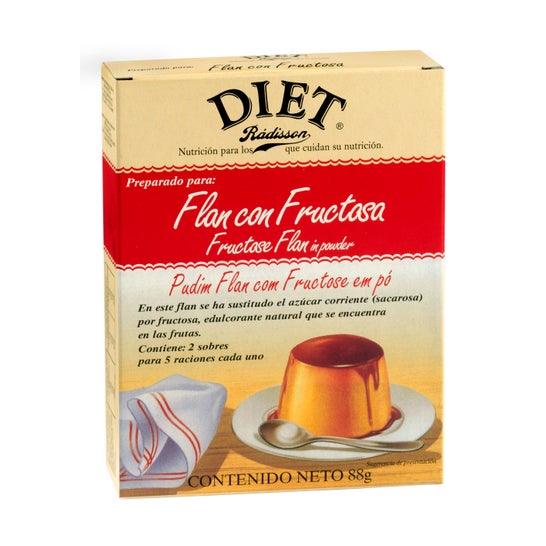 Crème dessert à la vanille de Radisson Diet avec Fructose Bio 88g