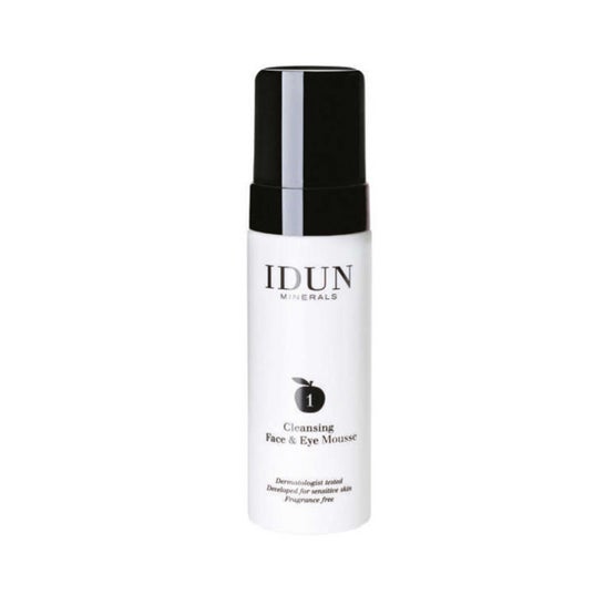 Mousse nettoyante pour la peau Idun Minerals 150ml