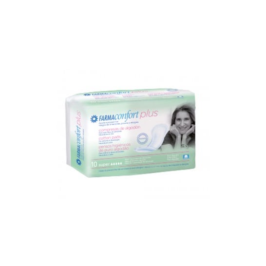 Farmaconfort Plus super cotton pads 10 Unités