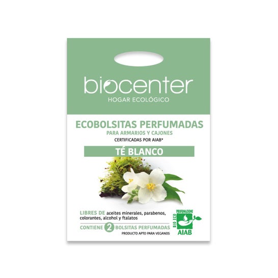 Biocenter Poche Parfumée Armoire Thé Blanc 2uts