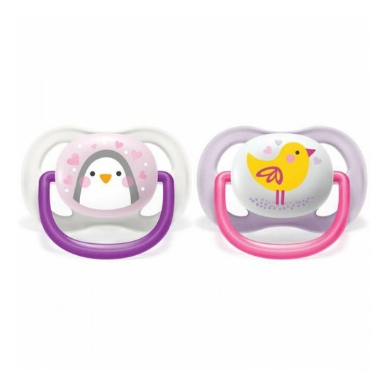 Philips Avent Ultra Air Sucette 0-6M Mixte Animals 2uts
