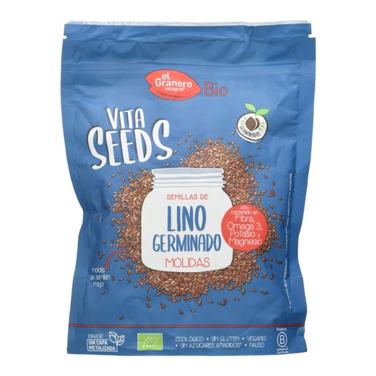 Graines de lin germées biologiques 200 g