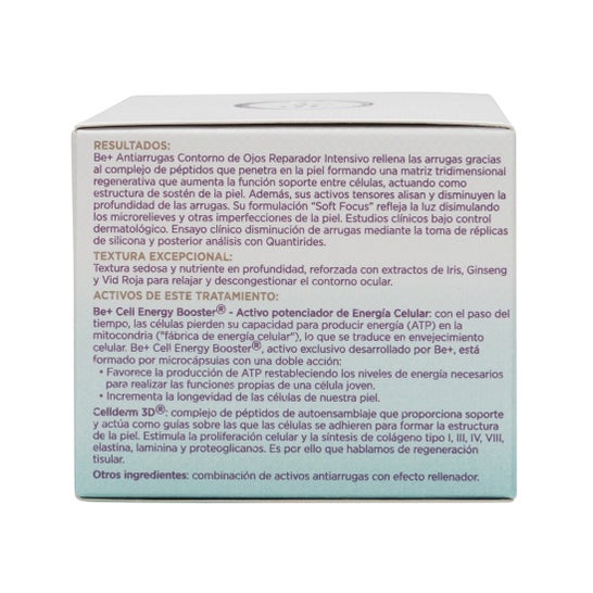 Be+ soin anti-rides anti-rides contour des yeux réparateur intensif 15ml