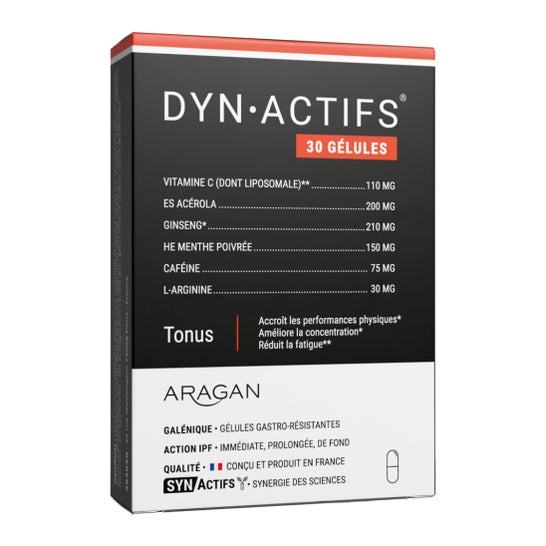 Synactifs Dynactifs Tonus 30 gélules
