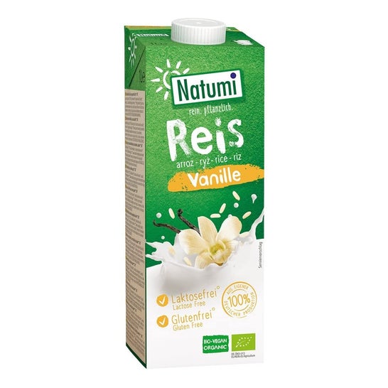 Natumi Vanilla Rice Milk 1000ml