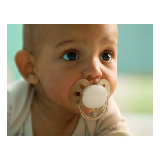 Philips Avent Ultra Soft Chupete 0-6M Beige/Verde 2uds Philips Avent Ultra Soft Chupete 0-6M Beige/Verde 2uds
