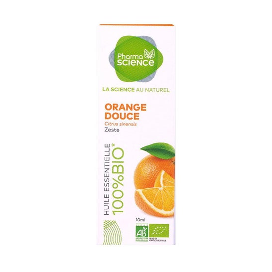 Pharmascience Huile Essentielle Orange Douce Bio 10ml